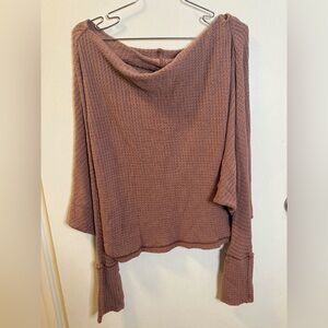 FP Mauve Waffle Shirt